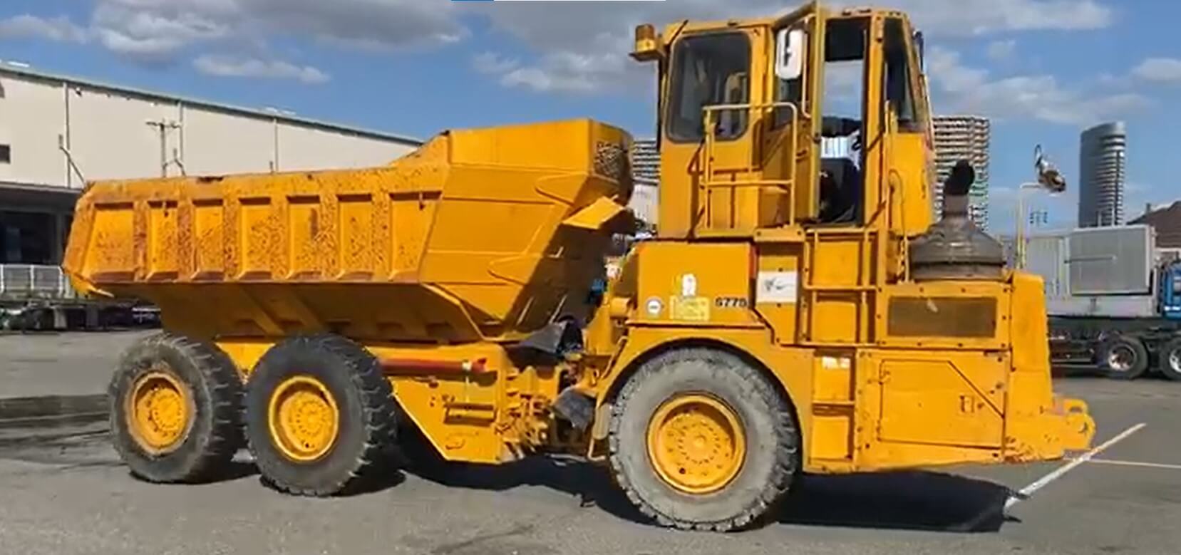ＴＣＭ(株) DA25 3306T DUMP TRUCK, JAPAN USED CATERPILLAR 3306T, 25TON, HEAVY DUTY TIPPER