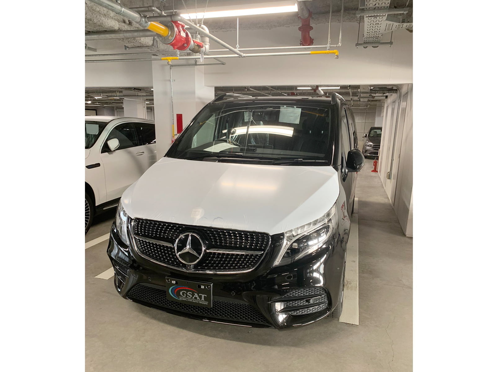 2022 Mercedes-Benz (V-220d) Extra-long Black Suite nappa leather Mini-Van (No.J0600)