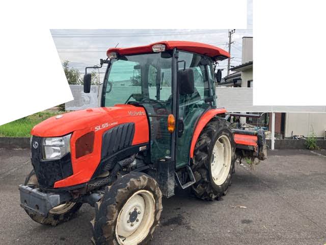 KUBOTA SL55 4WD TRACTOR WITH ROTARY(No.890799)