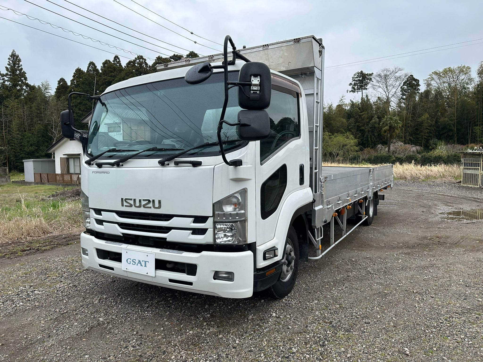 2020 ISUZU FORWARD 2RG - FSR90T2 FLAT BED TRUCK With Good Condition (No.J0953)