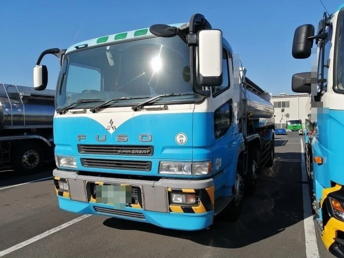 2002 Mitsubishi Fuso Super Great tank truck KL-FT50JNY (No.920787)