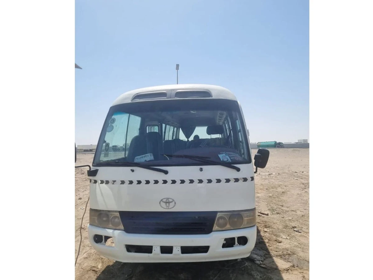 2002 Toyota Coaster Diesel Manual 30 Seater Bus Left Hand (No.680646)