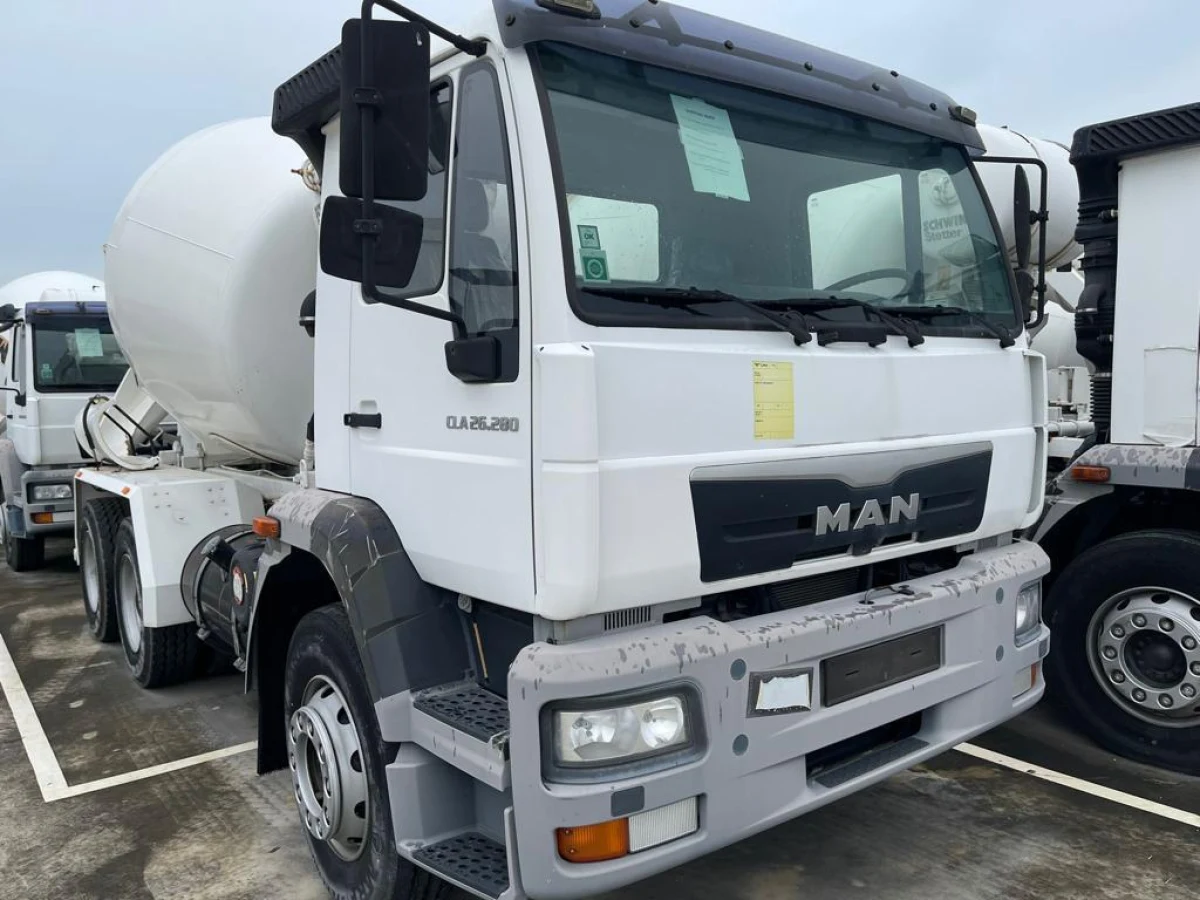 2017 New MAN CLA 26.280 BB 6X4 Mixer Truck (No.J0764)