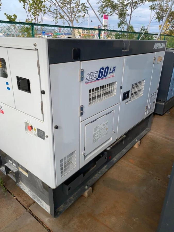 2019 New AIRMAN SGD60LA 60KVA Diesel Generator (No.940471)