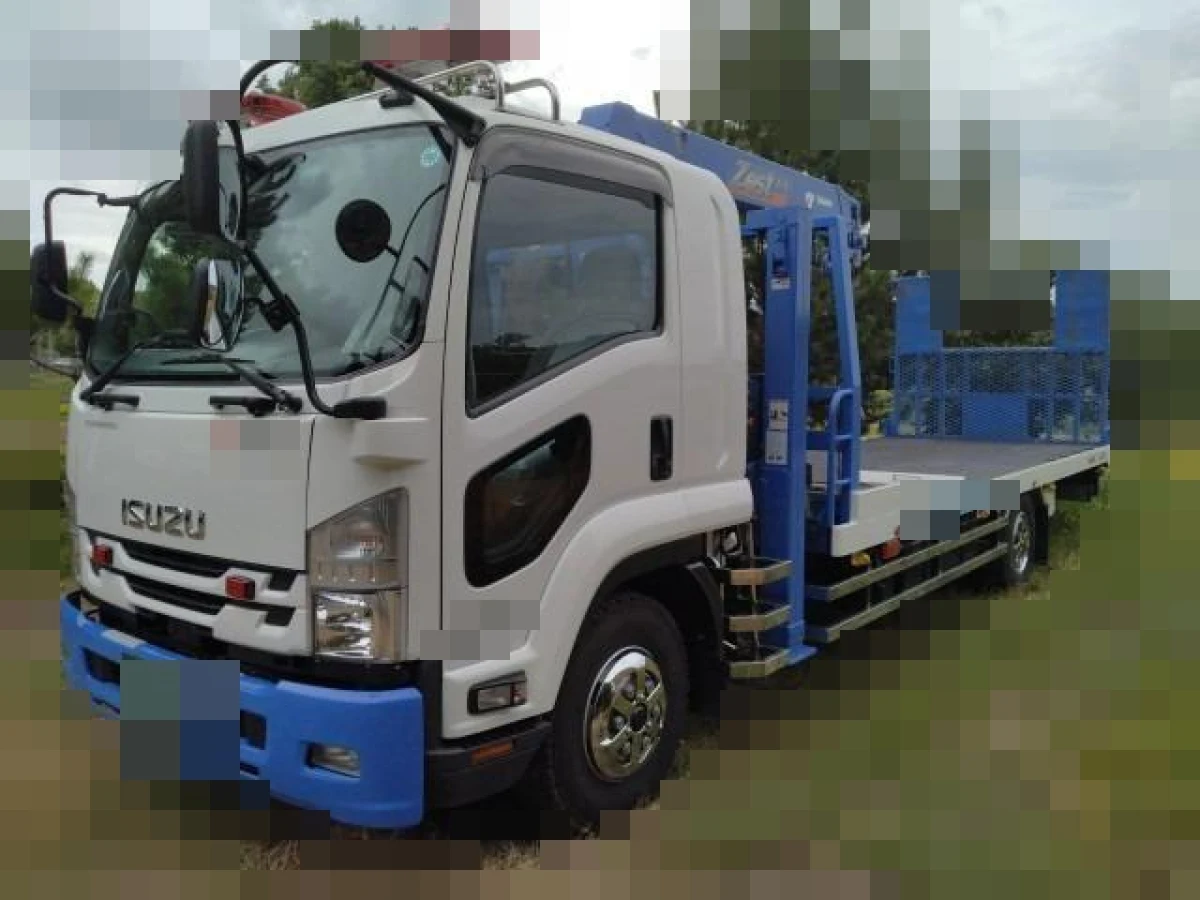 2020 ISUZU FORWARD 2RG-FSR90S2 4HK1 Car carrier Self Loader With Crane(No.970800)