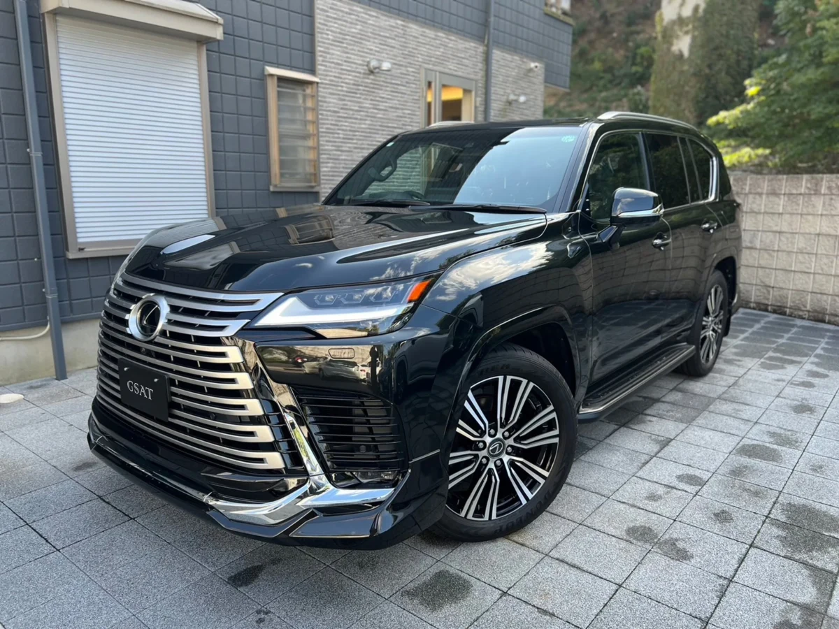 2025 Lexus LX 600 4WD - Ultimate Luxury & Power in Black (No.J0961017)
