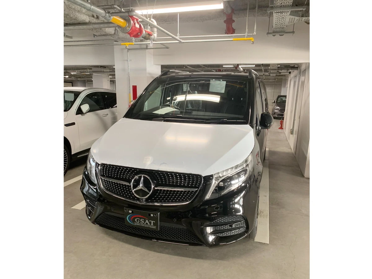 2022 Mercedes-Benz (V-220d) Extra-long Black Suite nappa leather Mini-Van (No.J0600)