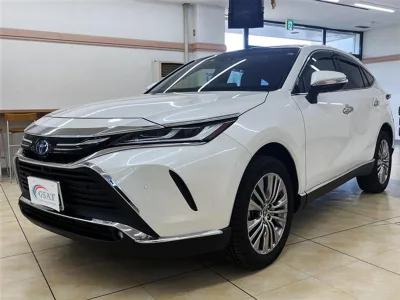 2021 Toyota Harrier Hybrid Z Leather Package Pearl White Crystal Car In (No.790616) ID 53766256