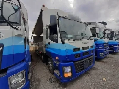 2013 Isuzu Giga large Aluminum wing Body QKG-CYJ77A used truck (No.920766)