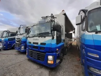 2013 Isuzu Giga large Aluminum wing Body QKG-CYJ77A used truck (No.920766)