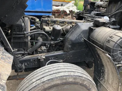 1989 MITSUBISHI FUSO FIGHTER U-FK518K Loader truck with crane (No.J0779)