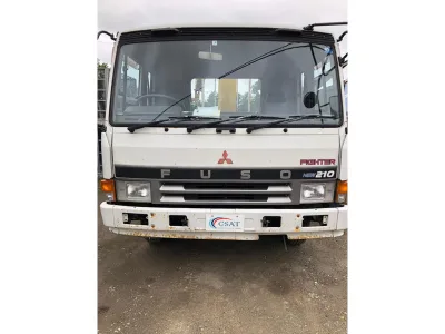 1989 MITSUBISHI FUSO FIGHTER U-FK518K Loader truck with crane (No.J0779)
