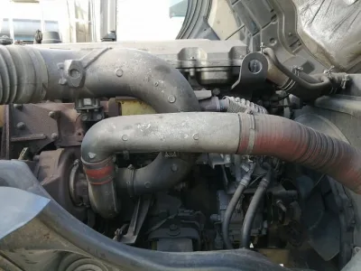 2002 Mitsubishi Fuso Super Great tank truck KL-FT50JNY (No.920787)