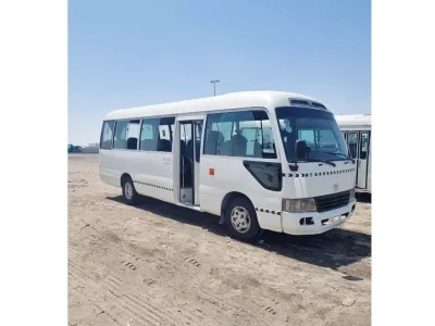 2002 Toyota Coaster Diesel Manual 30 Seater Bus Left Hand (No.680646)
