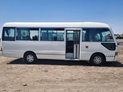 2002 Toyota Coaster Diesel Manual 30 Seater Bus Left Hand (No.680646)
