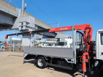 2003 Isuzu ELF Small Crane equipped trucks KR-NKR81LAR (No.11943)