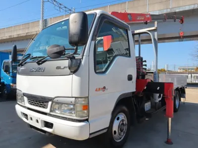 2003 Isuzu ELF Small Crane equipped trucks KR-NKR81LAR (No.11943)