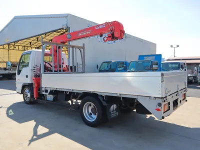 2003 Isuzu ELF Small Crane equipped trucks KR-NKR81LAR (No.11943)