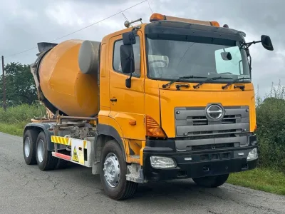 2005 Hino 700 Series FM700 6x4 Concrete Mixer Truck