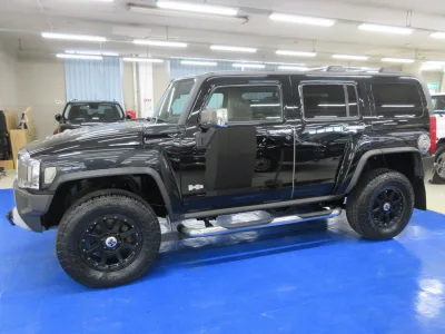 2008 Hummer H3 Luxury Sunroof / Black Leather / Navi / Cruise control / SUV (No.960801)