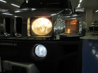 2008 Hummer H3 Luxury Sunroof / Black Leather / Navi / Cruise control / SUV (No.960801)