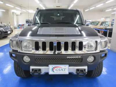 2008 Hummer H3 Luxury Sunroof / Black Leather / Navi / Cruise control / SUV (No.960801)