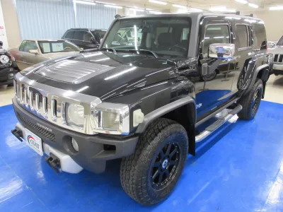 2008 Hummer H3 Luxury Sunroof / Black Leather / Navi / Cruise control / SUV (No.960801)