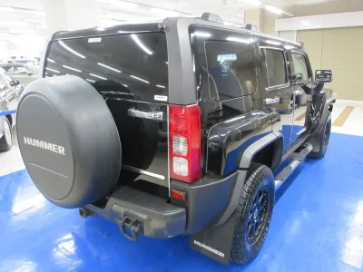 2008 Hummer H3 Luxury Sunroof / Black Leather / Navi / Cruise control / SUV (No.960801)