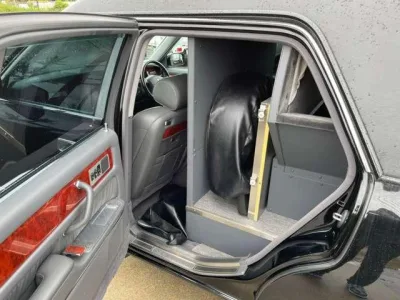 2009 Toyota century Long Hearse with Drawer Coffin Stand Keyless Back Camera (No.420857)