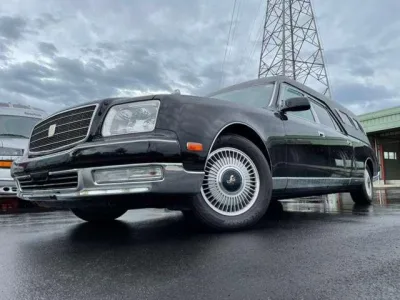2009 Toyota century Long Hearse with Drawer Coffin Stand Keyless Back Camera (No.420857)