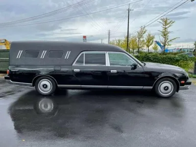 2009 Toyota century Long Hearse with Drawer Coffin Stand Keyless Back Camera (No.420857)