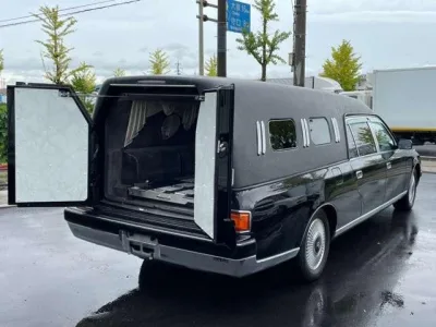 2009 Toyota century Long Hearse with Drawer Coffin Stand Keyless Back Camera (No.420857)