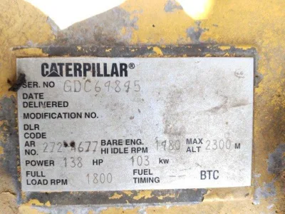 2012 CAT 320D Hydraulic Excavator (No.970869)