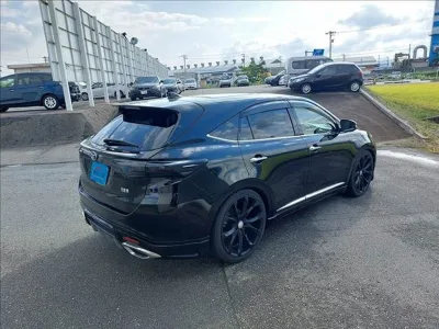 2017 Toyota Harrier Hybrid Premium Sunroof Black leather Seat (No.790617) ID 33071