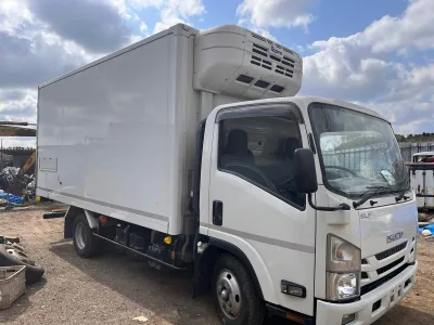 2019 ISUZU ELF Refrigerator Truck TPG-NPR85AN (No.J0683)