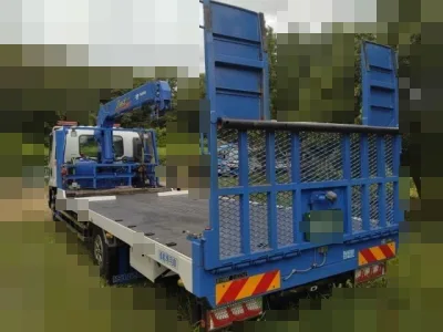 2020 ISUZU FORWARD 2RG-FSR90S2 4HK1 Car carrier Self Loader With Crane(No.970800)