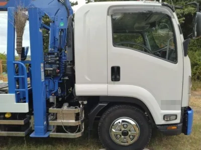 2020 ISUZU FORWARD 2RG-FSR90S2 4HK1 Car carrier Self Loader With Crane(No.970800)