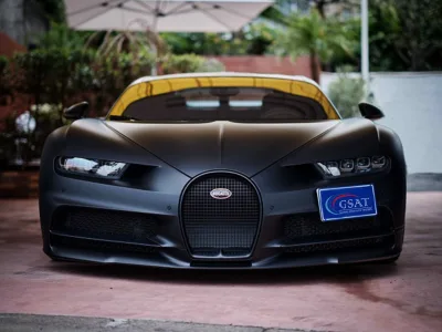 2021 Bugatti Chiron Sportive (Limited 20) 8.0 liter 16-cylinder (Matte Black Carbon)  (No.J0642)