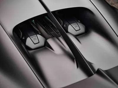 2021 Bugatti Chiron Sportive (Limited 20) 8.0 liter 16-cylinder (Matte Black Carbon)  (No.J0642)