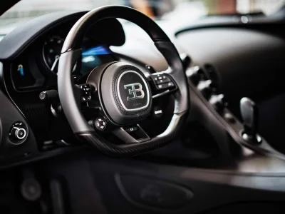 2021 Bugatti Chiron Sportive (Limited 20) 8.0 liter 16-cylinder (Matte Black Carbon)  (No.J0642)