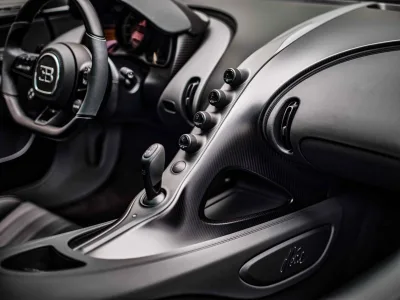 2021 Bugatti Chiron Sportive (Limited 20) 8.0 liter 16-cylinder (Matte Black Carbon)  (No.J0642)