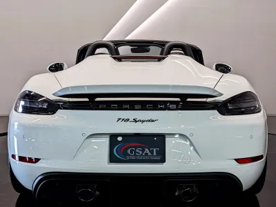 2021 Porsche 718 Spyder 4.0 Sport Chrono Spoeg 20AW B Camera (White) Right hand (No.J0641)