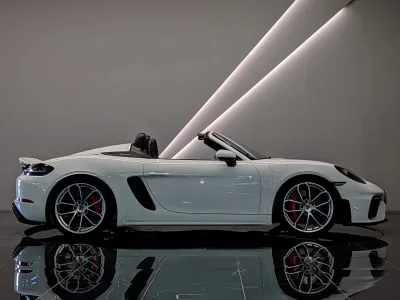 2021 Porsche 718 Spyder 4.0 Sport Chrono Spoeg 20AW B Camera (White) Right hand (No.J0641)