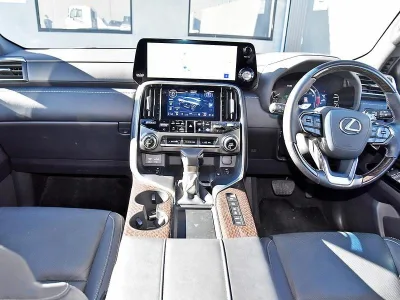 2022 Lexus LX600 SUV Liquid Metal/Black (No.480731)