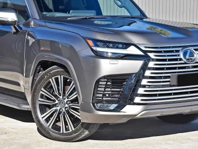 2022 Lexus LX600 SUV Liquid Metal/Black (No.480731)