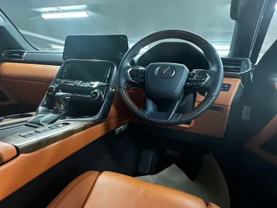 2025 LEXUS LX600 RHD ULTRA LUXURY BLACK BROWN (No.J0851)