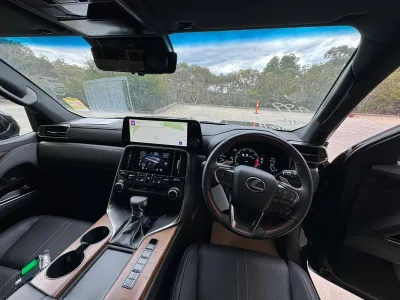2025 LEXUS LX600 Ultra Luxury Black Exterior Black Interior (No.J0874)