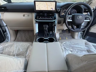 All new 2026 model Toyota Land Cruiser 300 3.5 ZX 7 seater