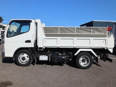 2021 Mitsubishi Fuso Canter small earth dumper 2PG-FBA60 used truck (No.111941)