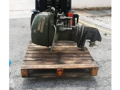 Aluminum Boat Yamaha (40hp at 5500rpm) Out Board Engine (No.J0677)